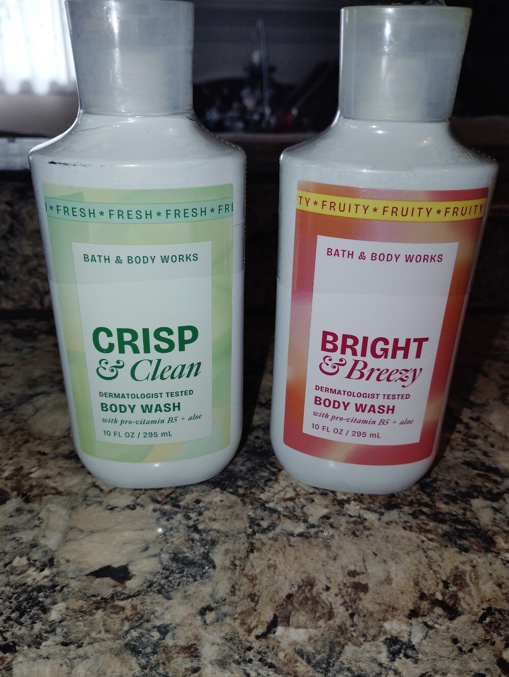 Bath & body works bright and breezy body wash with pre-vitamin B5 and aloe brand